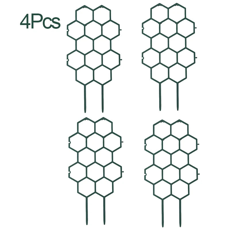 Climbing Vine Plant Support Frame | Flower Pole for Pots Plant Support Frame QXL 4Pcs