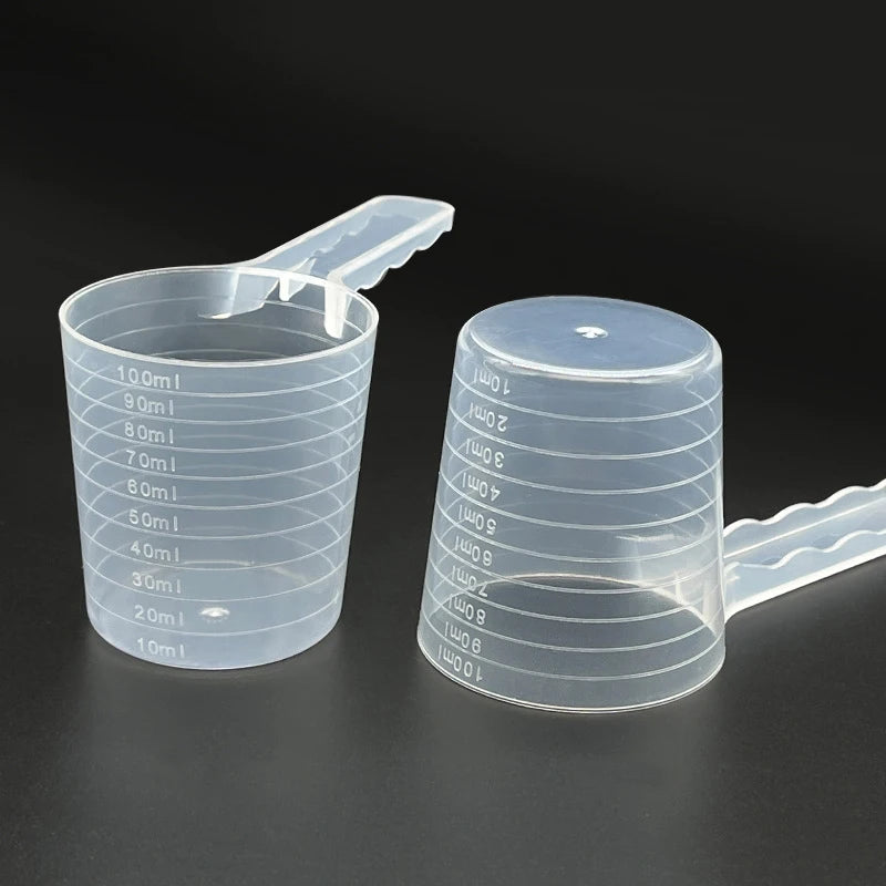 Transparent Measuring Spoon 50g 100ml | Pet & Kitchen Use Pet Measuring Spoon QXL