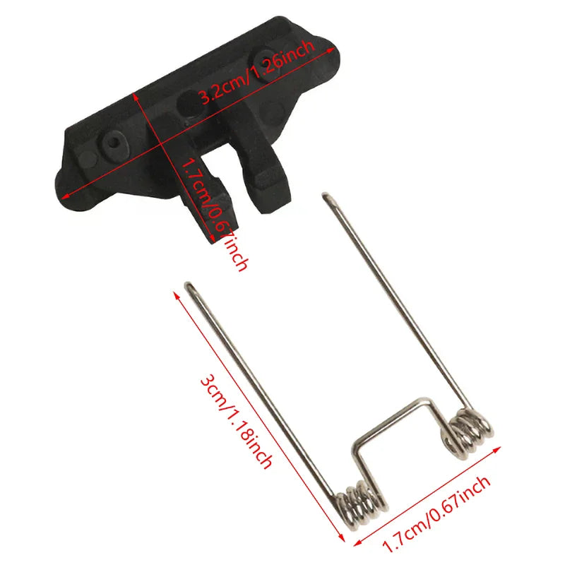 870 Clipper Swing Head Guide Block & Tension Spring Replacement Clipper Replacement Part QXL