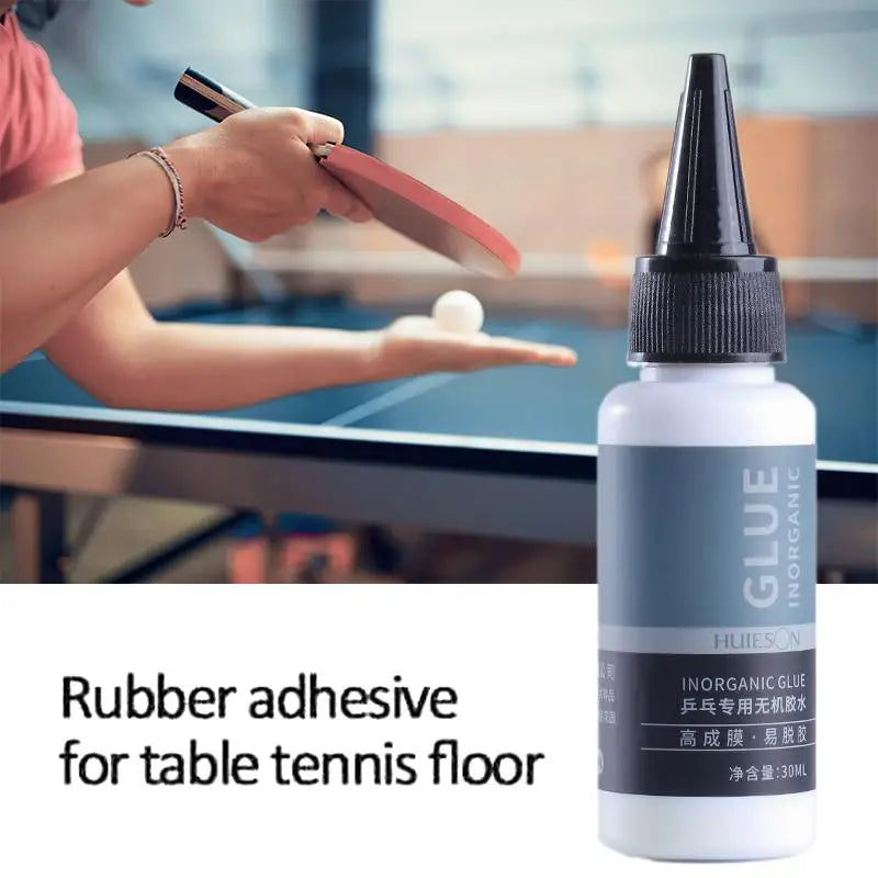 Table Tennis Glue & Paddle Cleaner Bundle | ITTF Inorganic 30ml Racket Maintenance Kit QXL