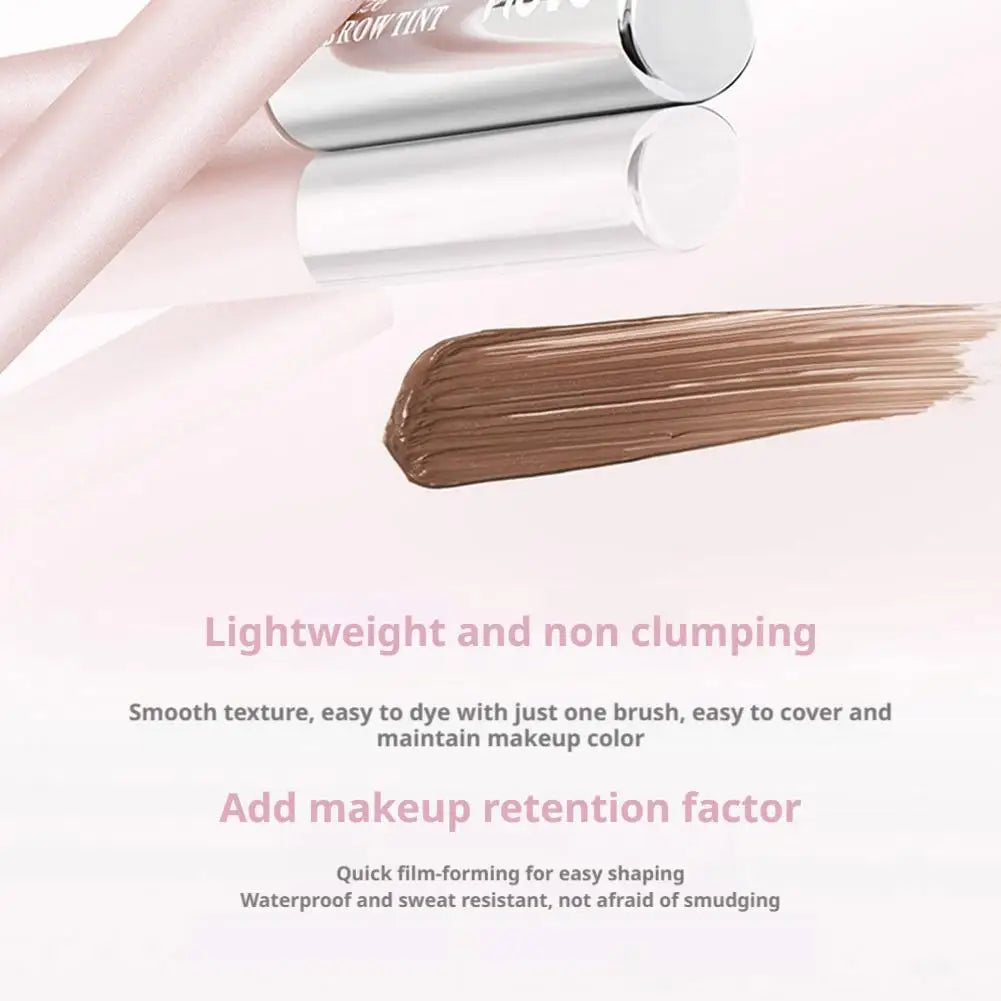 Waterproof Eyebrow Dye Gel & Fiber Brow Mascara – 3 Shades Eyebrow Dye Gel QXL