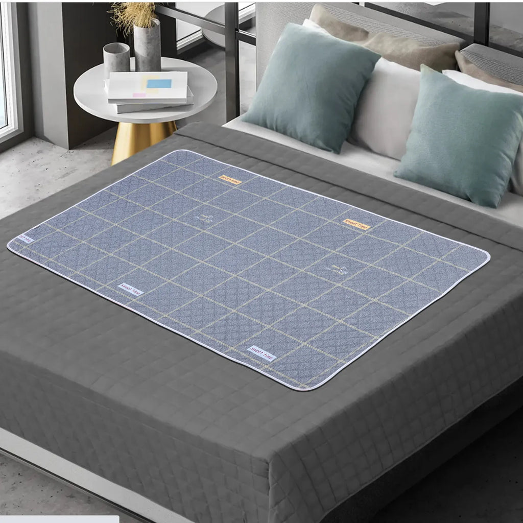 Washable Reusable Bed Pad | Waterproof Mattress Protector Mat Washable Bed Pad QXL