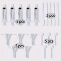 20/40-Pc Perfume & Cosmetic Transfer Kit – Pipette, Dropper & Funnel Cosmetic Transfer Kit QXL Plastic M400 20pcs