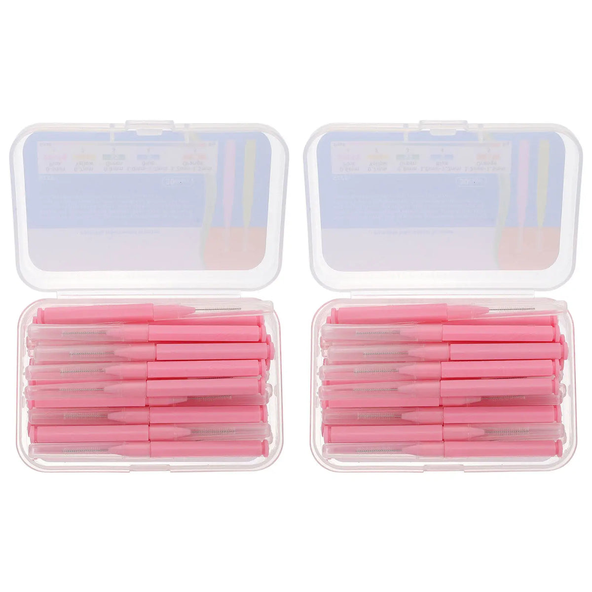 60-Pack Interdental Brushes | Tight Gap Tooth Cleaning Tool Interdental Brush Set QXL