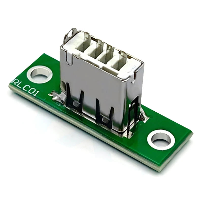 5-Pack USB Panel Mount Connector Fixed Board | DIY Repair USB Panel Connector QXL