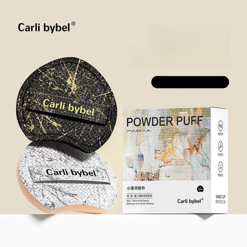 Cotton Candy Powder Puff 2-Pack | Super Soft Makeup Sponge Makeup Sponge Puff QXL