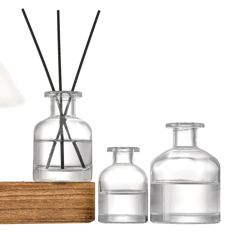 50ml Glass Reed Diffuser Bottle | Home Fragrance Container Reed Diffuser Bottle QXL