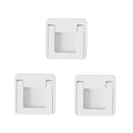 Adjustable Sliding Window & Door Lock | Child Safety Stopper Child Safety Lock QXL B166 White-3Pcs