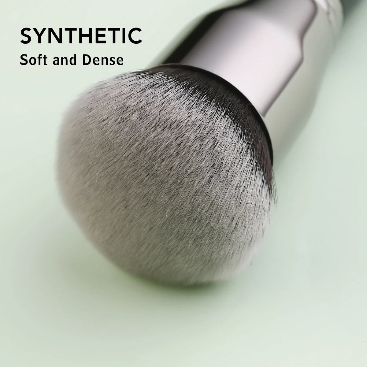 Black Synthetic Foundation Buffing Makeup Brush | FIREFLIES Foundation Makeup Brush QXL