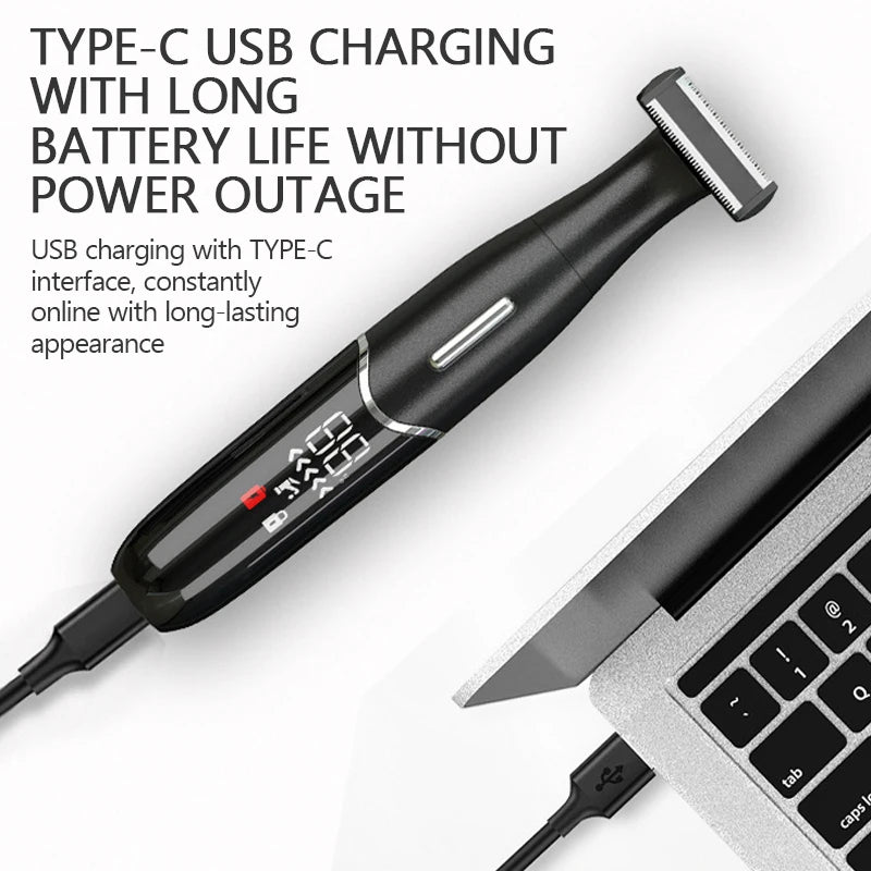 4-in-1 Rechargeable Women's Electric Shaver & Bikini Trimmer Women's Electric Shaver QXL