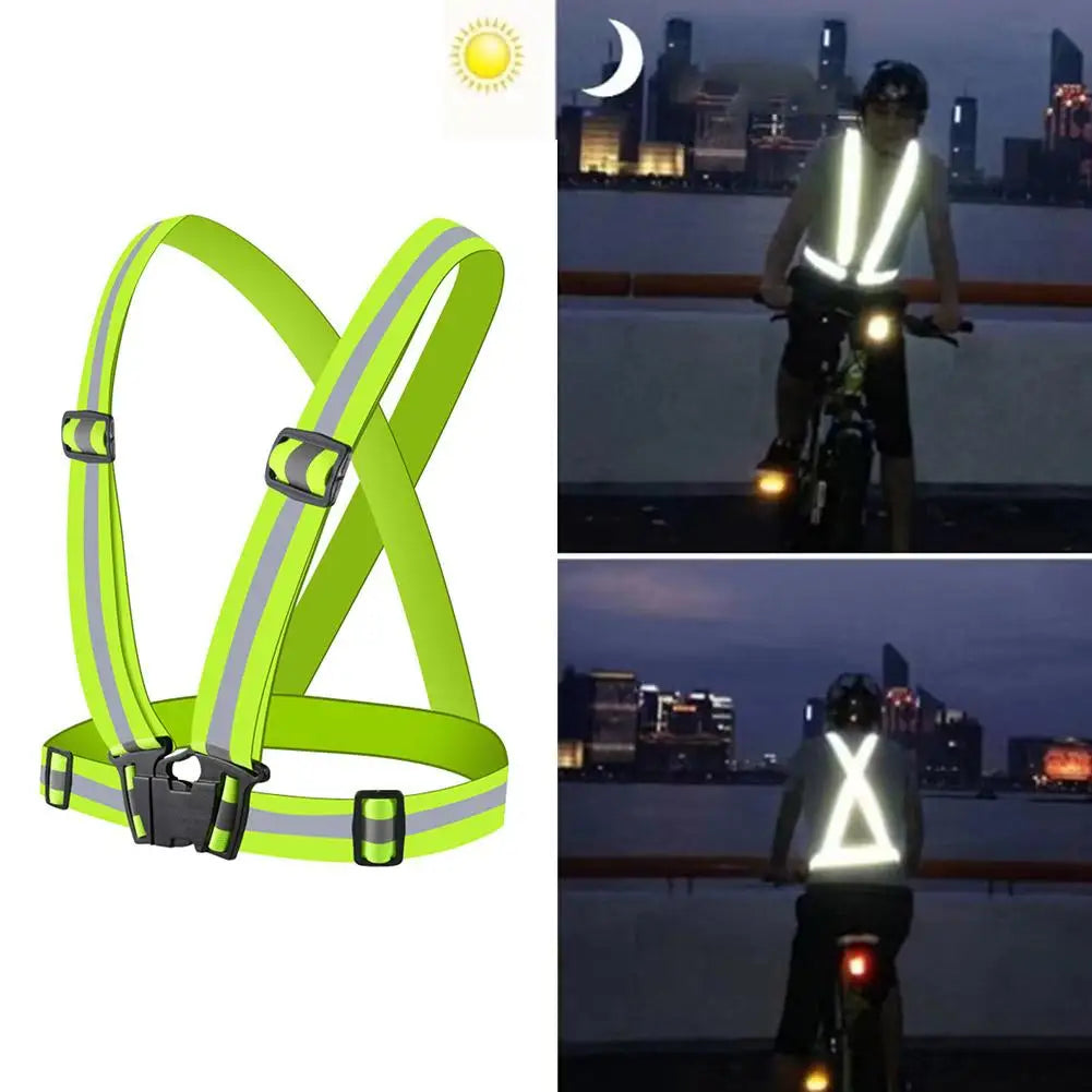 Reflective Safety Vest | Adjustable for Adults & Kids Reflective Safety Vest QXL