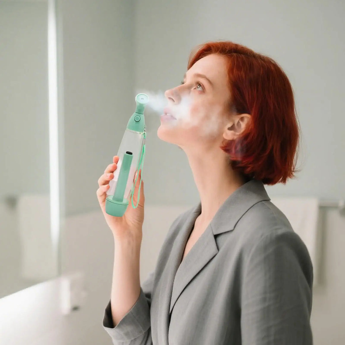 Portable Facial Mist Sprayer | Manual Fine Mist Hydrator Facial Mist Sprayer QXL