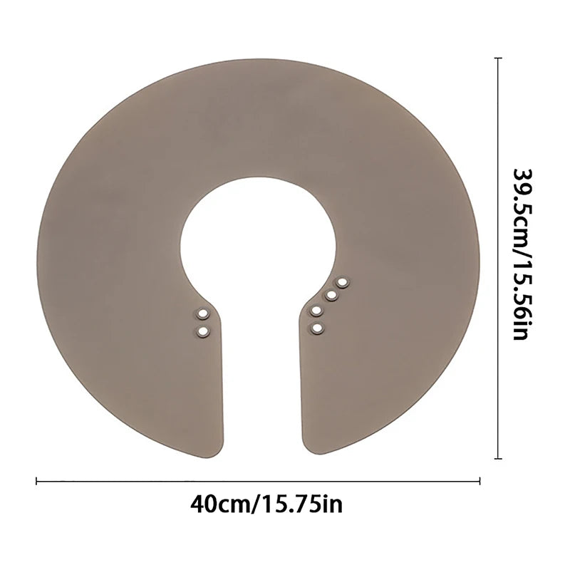 Silicone Hairdressing Cape | Waterproof Hair Coloring Shoulder Cover Hairdressing Cape QXL Onesize