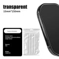 Pickleball Paddle Weight Tape 4-Pack | PVC, Universal Fit Paddle Weight Tape QXL Transparent