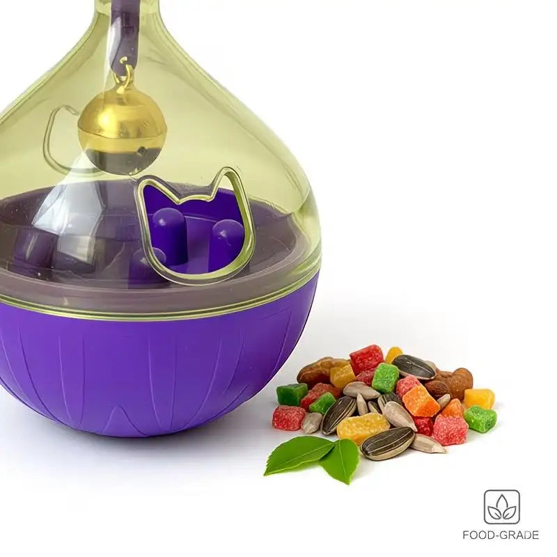Wobbling Parrot Toy with Bells | Budgie & Cockatiel Bird Toy Bird Cage Toy QXL