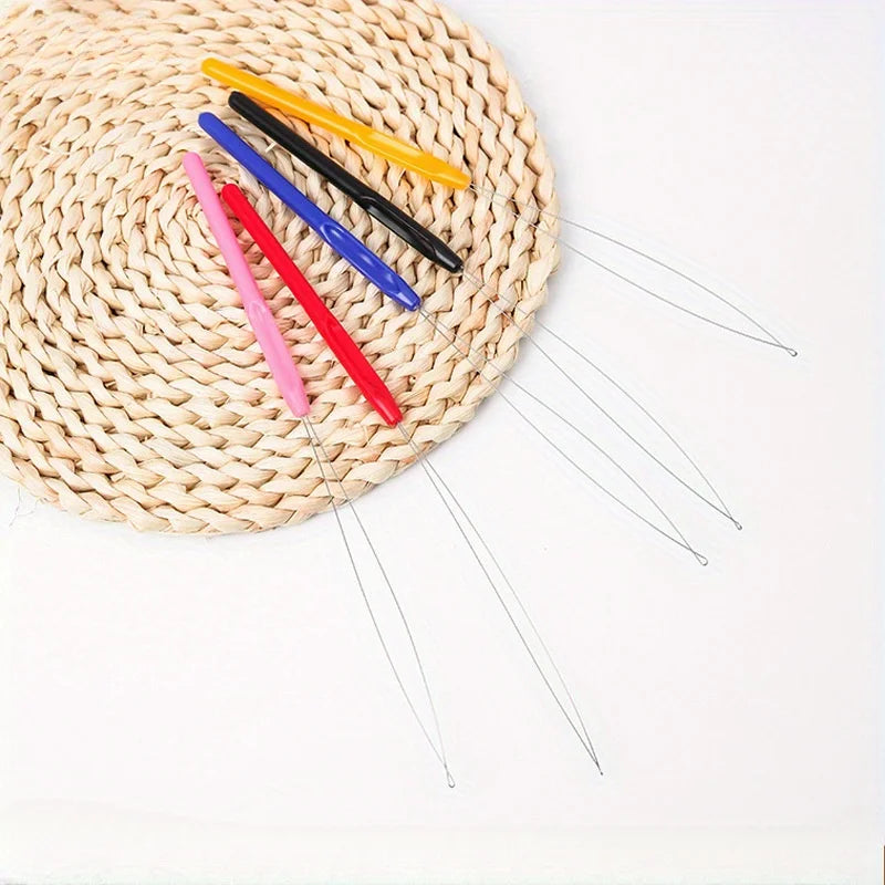 Bead Threading Tool Set – Needle Threaders, Crochet Hook & Lead Beading Tool Set QXL