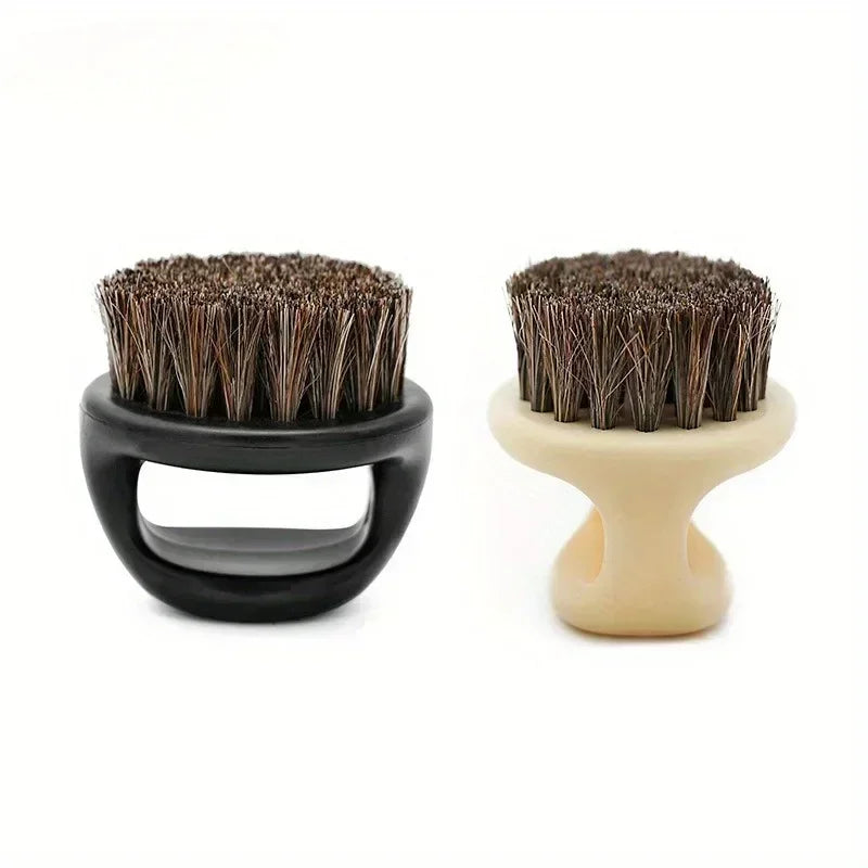 Men's Beard & Neck Sweep Bristle Brush | Grooming Tool Beard Grooming Brush QXL