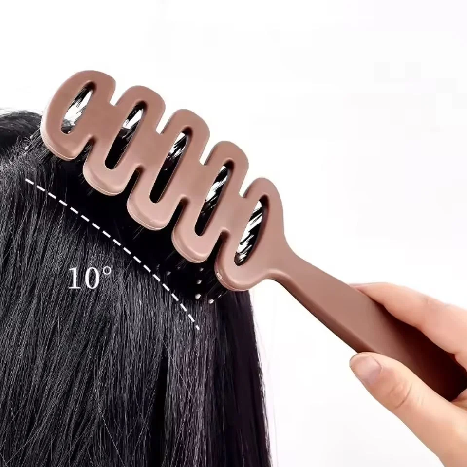 Hollow Detangling Hair Comb & Scalp Massage Brush | Curly Hair Detangling Hair Comb QXL