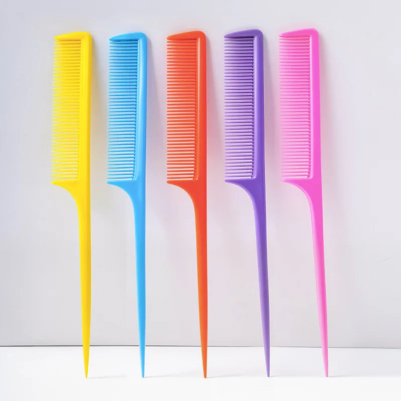 10-Pack Anti-Static Rat Tail Combs | Pro Salon Styling Set Rat Tail Comb Set QXL