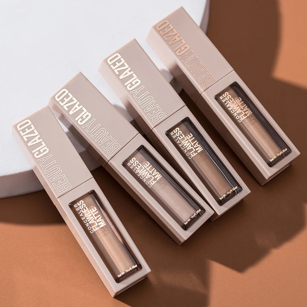 Beauty Glazed 10-Shade Matte Liquid Concealer | Full Coverage Liquid Concealer QXL