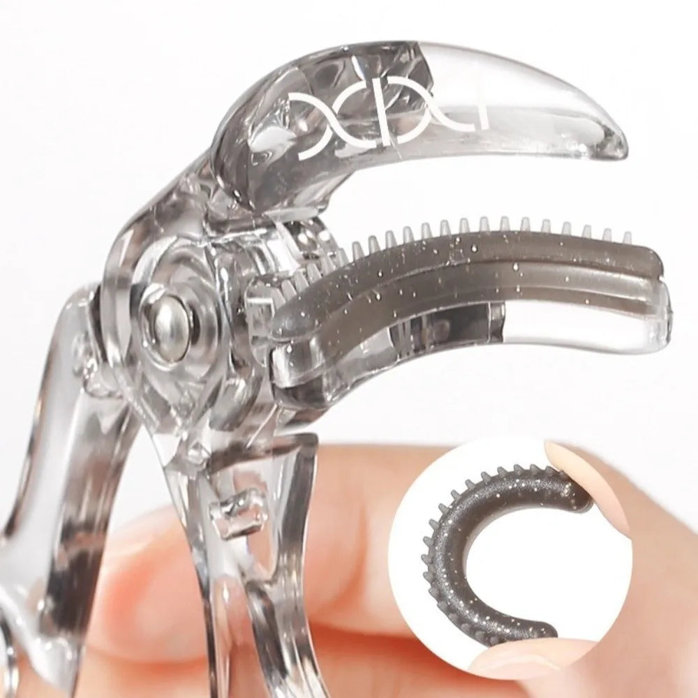 Wide-Angle Eyelash Curler | Long-Lasting One-Clip Lash Tool Eyelash Curler QXL