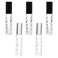 5-Pack Leakproof Glass Roller Bottles | Essential Oil & Perfume Glass Roller Bottles QXL Default Title