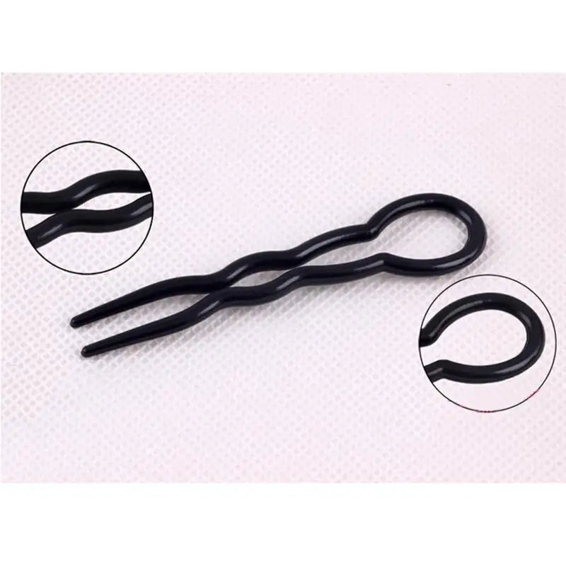 3-Pack Spiral Hair Twist Clips | Braid & Bun Maker Tool Hair Styling Clips QXL