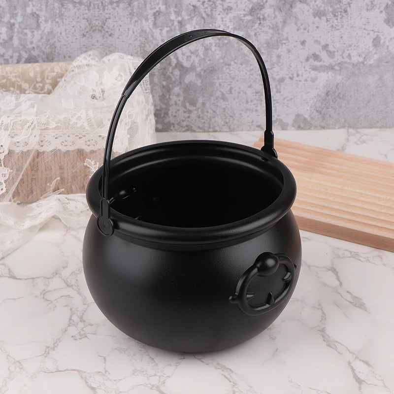 Large Witch Cauldron Candy Bucket | Halloween Party Prop Halloween Decoration QXL
