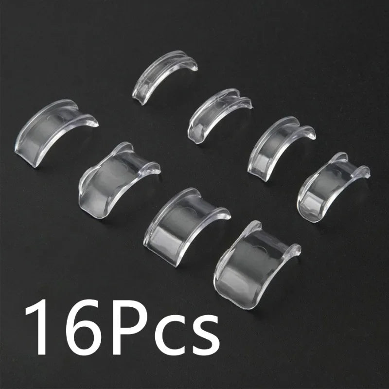 Invisible Ring Size Adjuster Kit | 8 Sizes Clear Silicone Sizers Ring Size Adjuster QXL transparent 16pcs