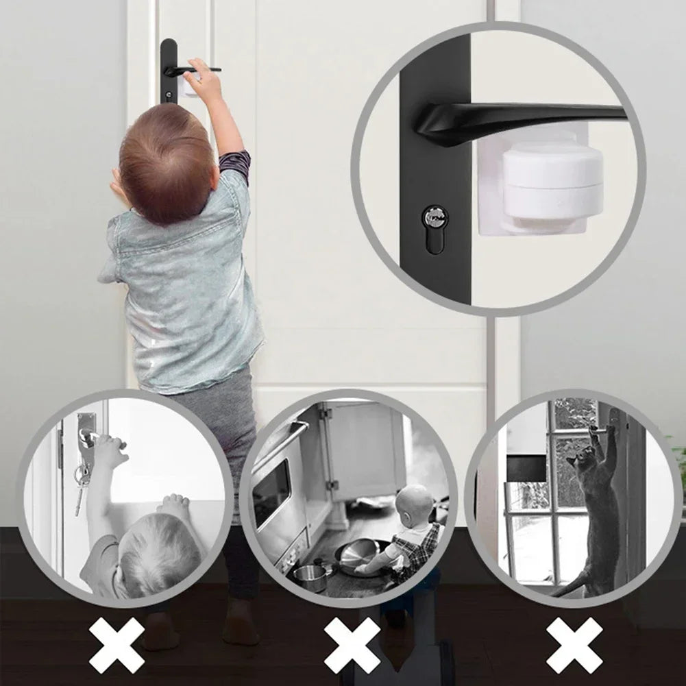 Baby Safety Cabinet & Door Lock | Child-Proof ABS Latch Baby Safety Lock QXL