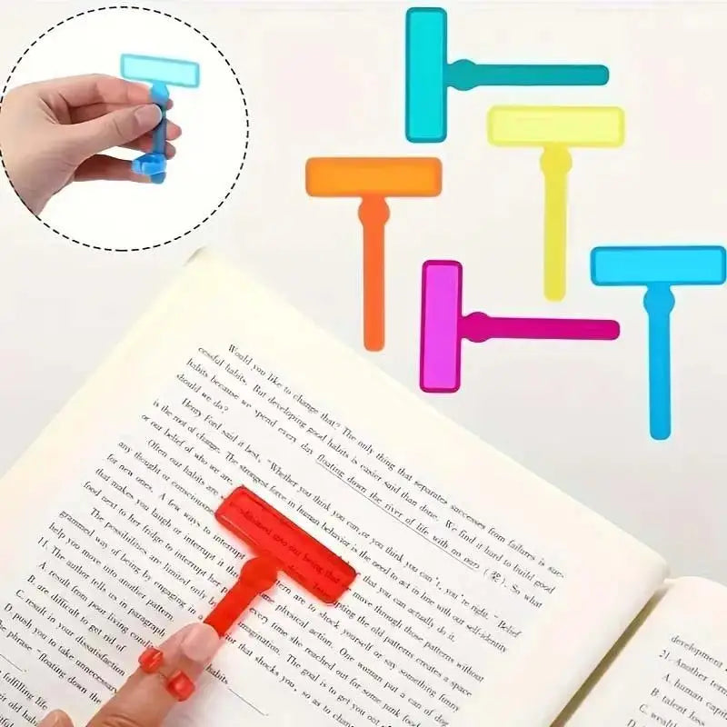 Guided Reading Strips & Finger Rings | Multicolor Overlays Reading Overlay Strip QXL
