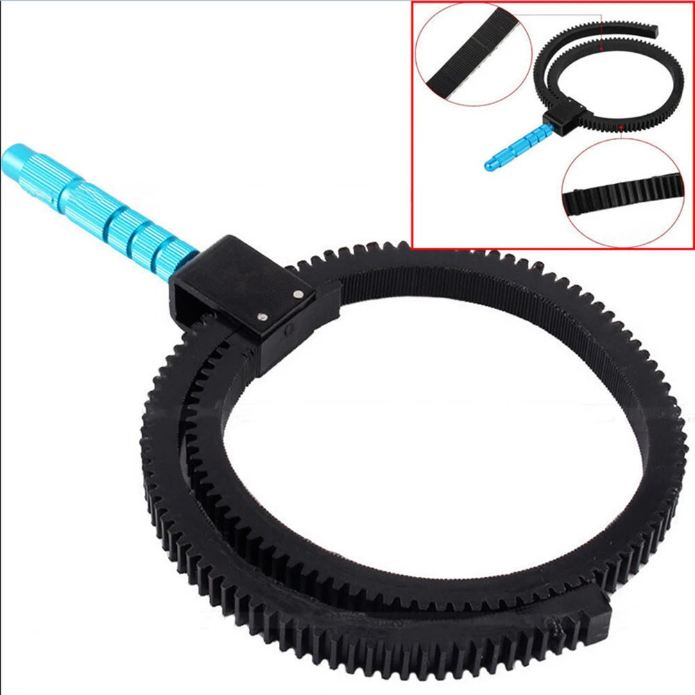 Follow Focus Gear Ring Belt for DSLR Zoom Lens 49–82mm Camera Lens Accessory QXL