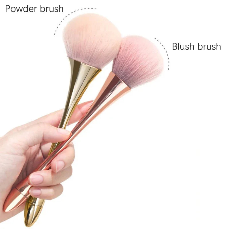 Soft Nail Art Dust Brush | Slim Waist Nail Cleaning Tool Nail Art Brush QXL