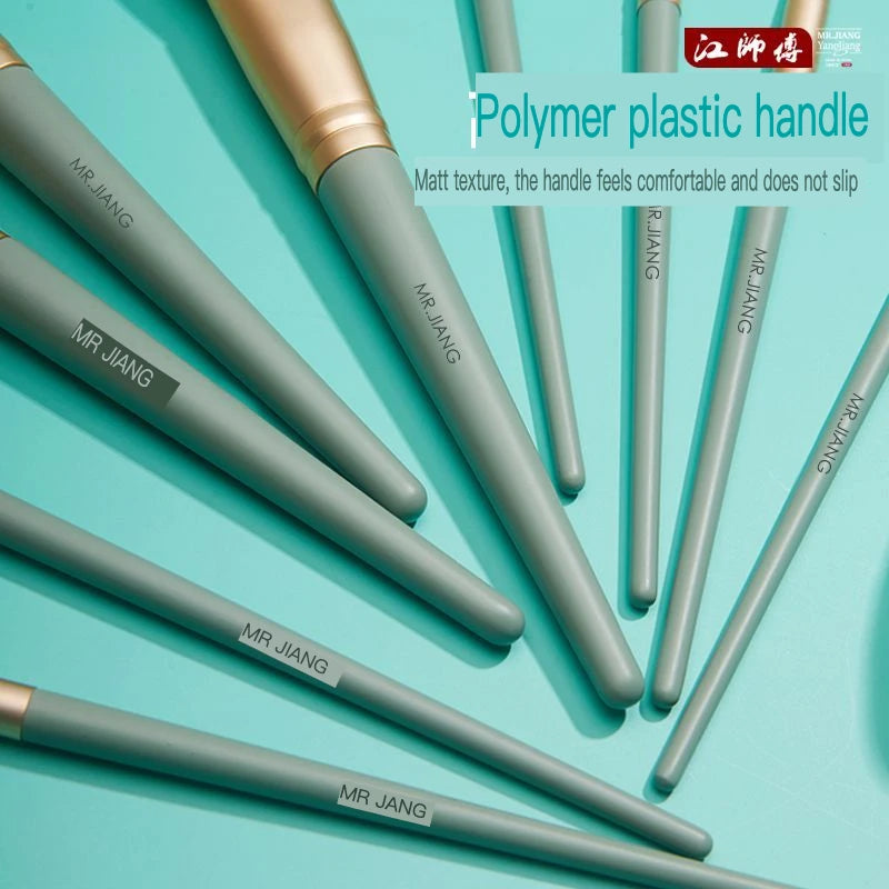 11-Piece Beginner Makeup Brush Set – Eyeshadow, Blush & Contour Makeup Brush Set QXL