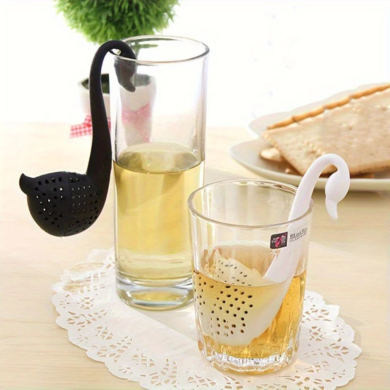 Swan-Shaped Tea Infuser | Loose Leaf & Blooming Tea Strainer Tea Infuser QXL
