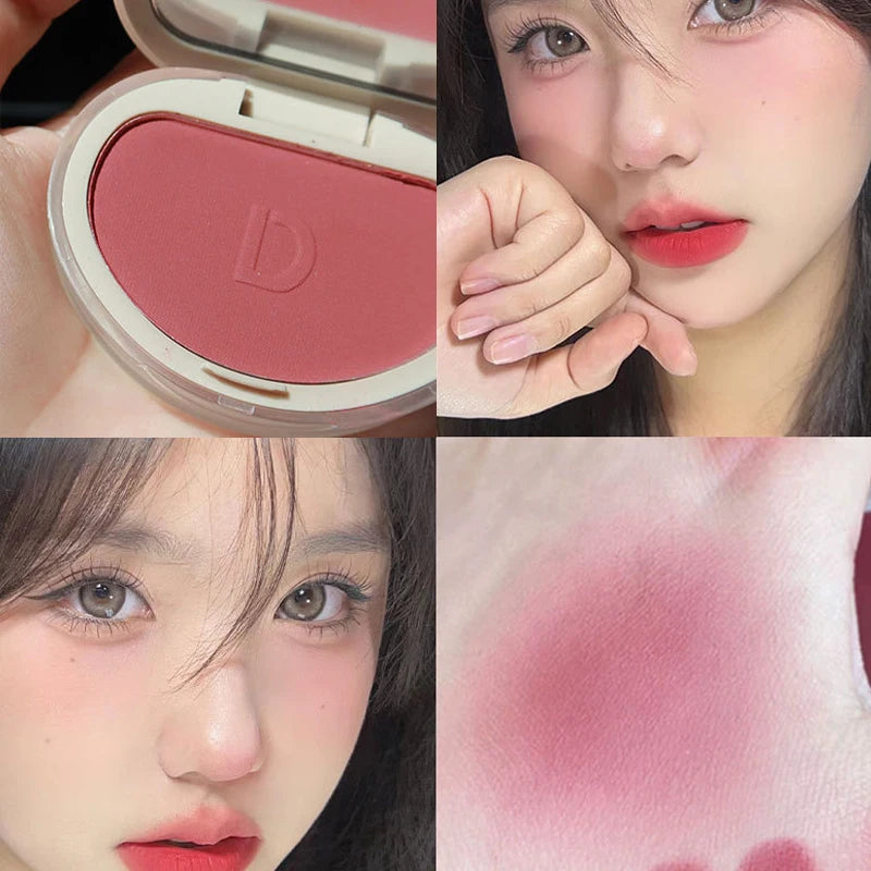 Monochrome Blush Powder | Highlighter & Natural Glow Finish Blush Setting Powder QXL 07