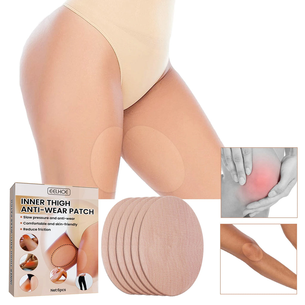 Eelhoe Anti-Chafing Thigh Patches | Breathable 6-Pack Anti-Chafing Patch QXL