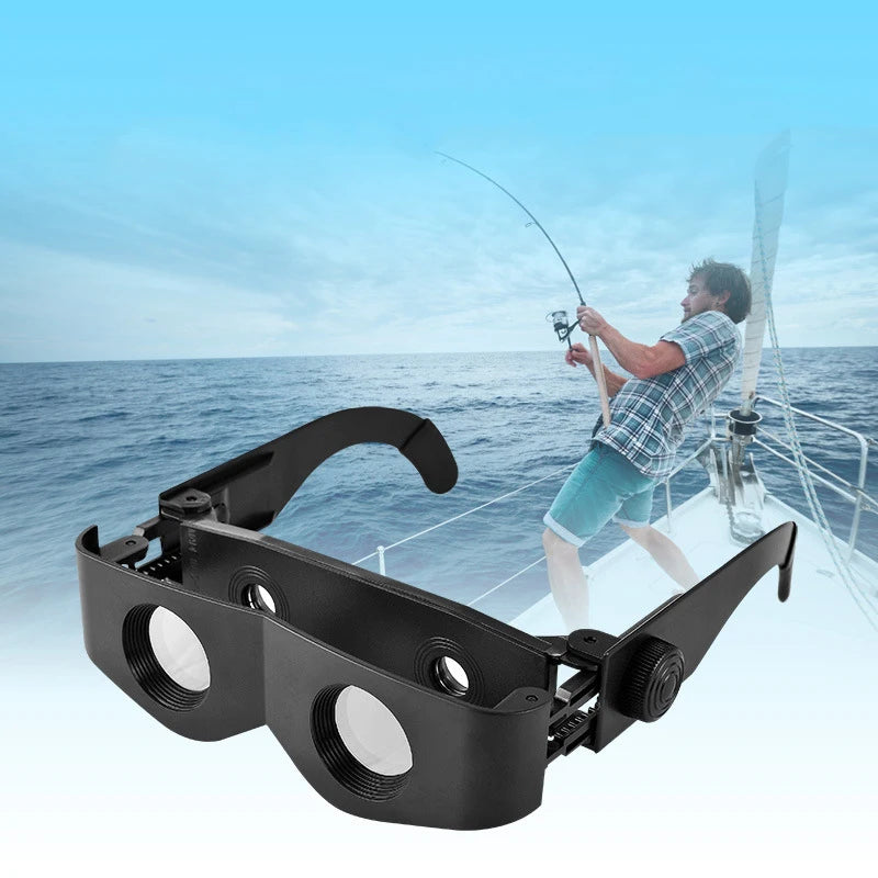 Wearable Binocular Magnifier Glasses | Hands-Free Adjustable Focus Wearable Binocular Glasses QXL