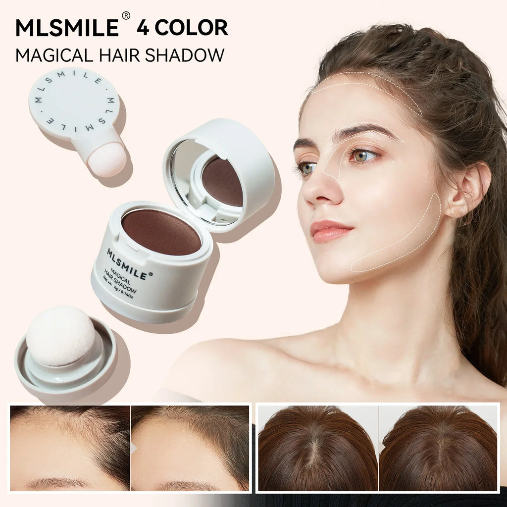 Waterproof Hairline Contouring Powder – Long-Lasting Touch-Up Hairline Contouring Powder QXL