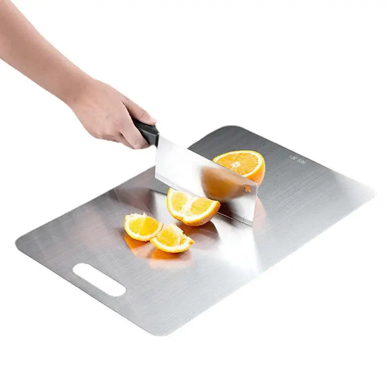 Double-Sided Titanium Steel Cutting Board | 5 Sizes Kitchen Cutting Board QXL