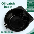 8L Oil Change Drain Pan | Portable Spill-Resistant Garage Tray Oil Drain Pan QXL Default Title