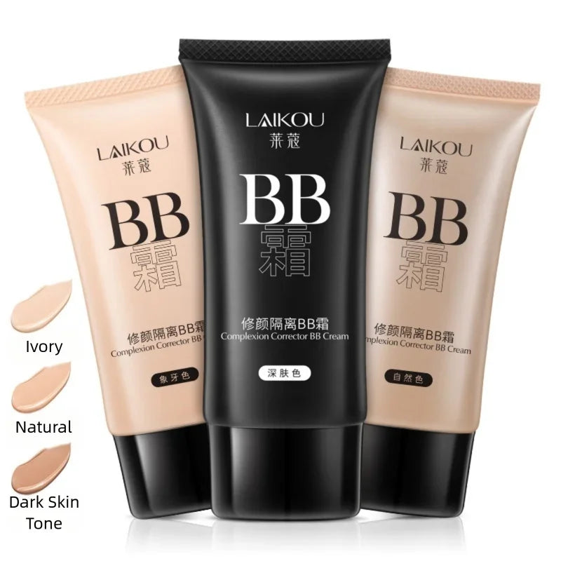 LAIKOU BB Cream Foundation – Waterproof, Oil Control, 50g BB Cream Foundation QXL