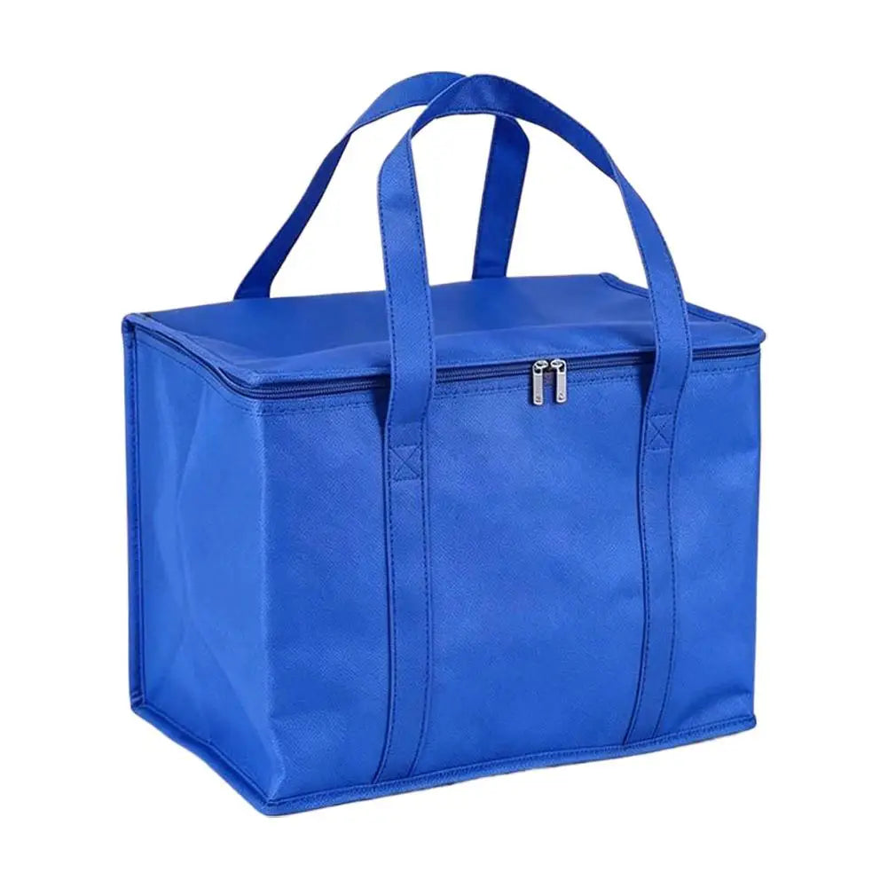 Insulated Lunch Cooler Tote Bag | Leakproof Thermal Food Bag Insulated Lunch Bag QXL B 41x26x33CM