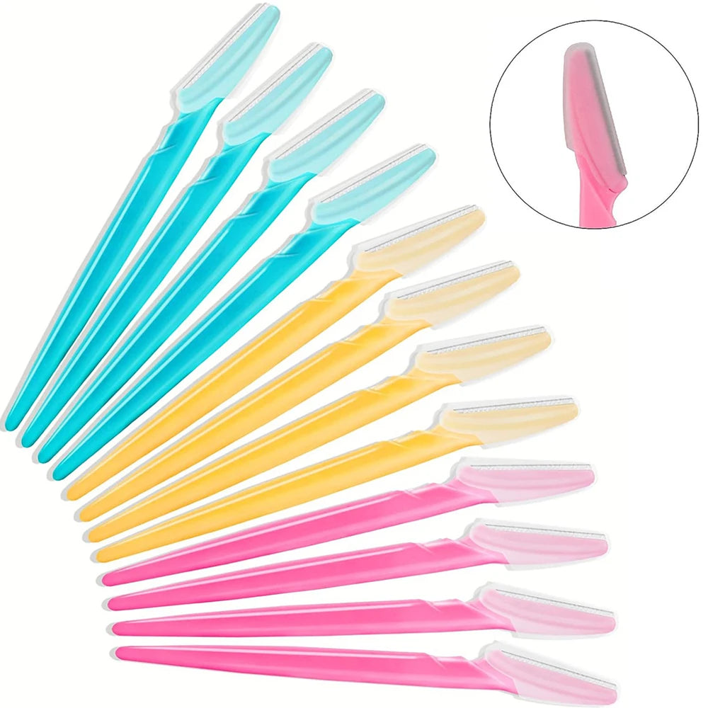 Face & Eyebrow Razor Set | Dermaplaning Tool for Women & Men Face & Eyebrow Razor QXL