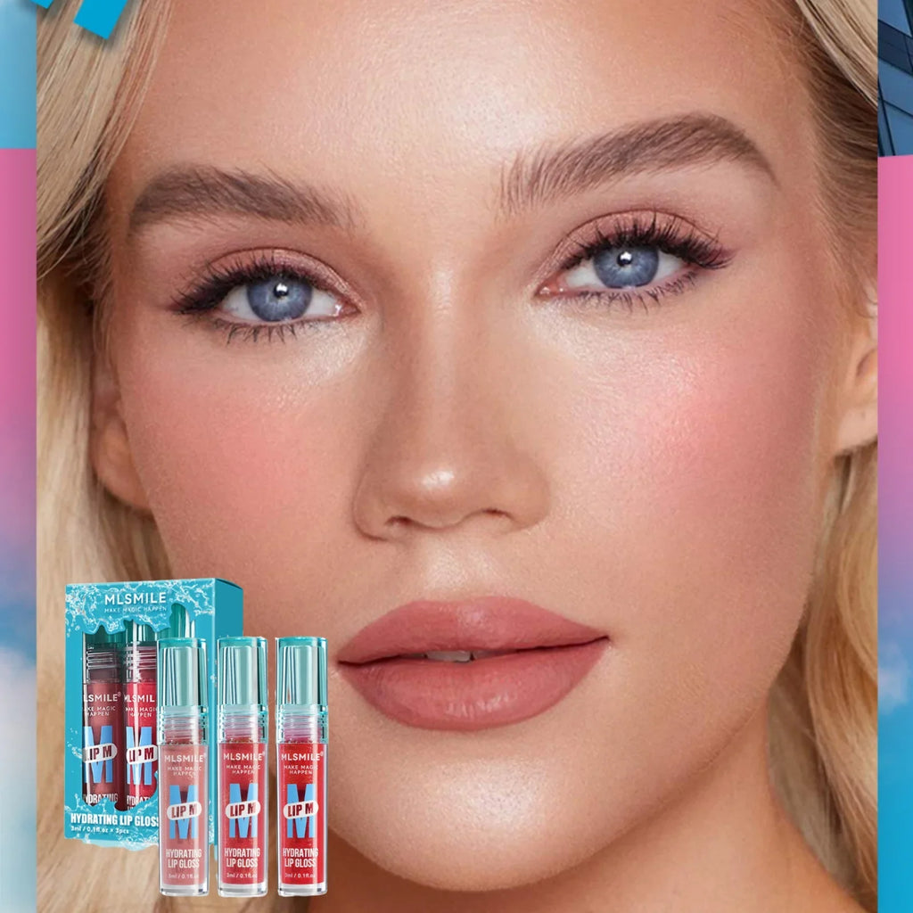 MLSMILE Pearl Lip Glaze – Matte Velvet, Waterproof & Moisturizing Liquid Lip Gloss QXL