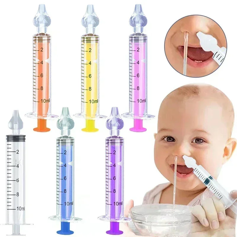 Baby Silicone Nasal Aspirator & Nose Cleaner – Reusable Baby Nasal Aspirator QXL
