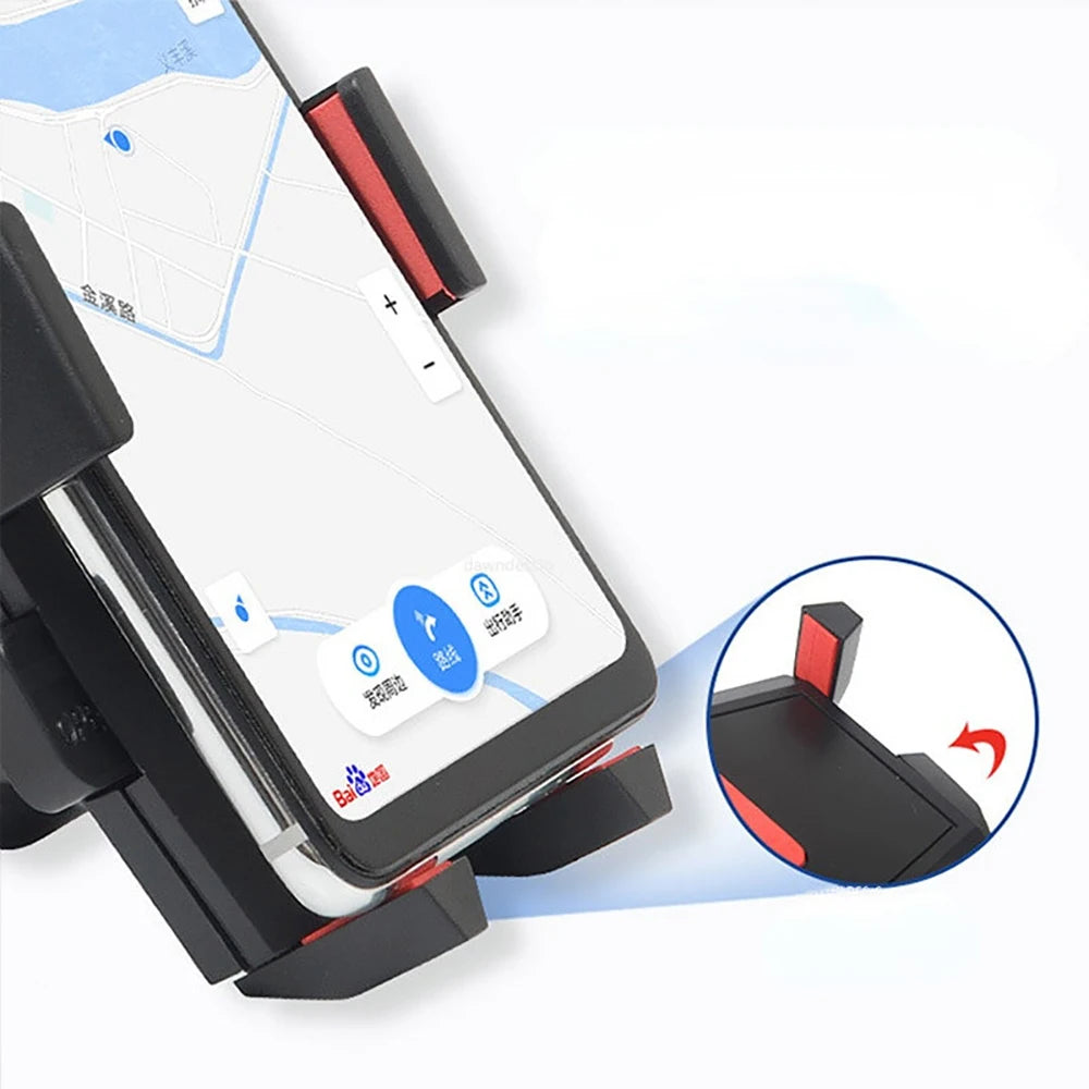 Car Phone Holder | Rearview Mirror & Suction Cup Mount Car Phone Mount QXL