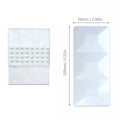 Large Travel Watercolor Palette Case | Empty Half Pan Box 24/36 Watercolor Palette Case QXL White L