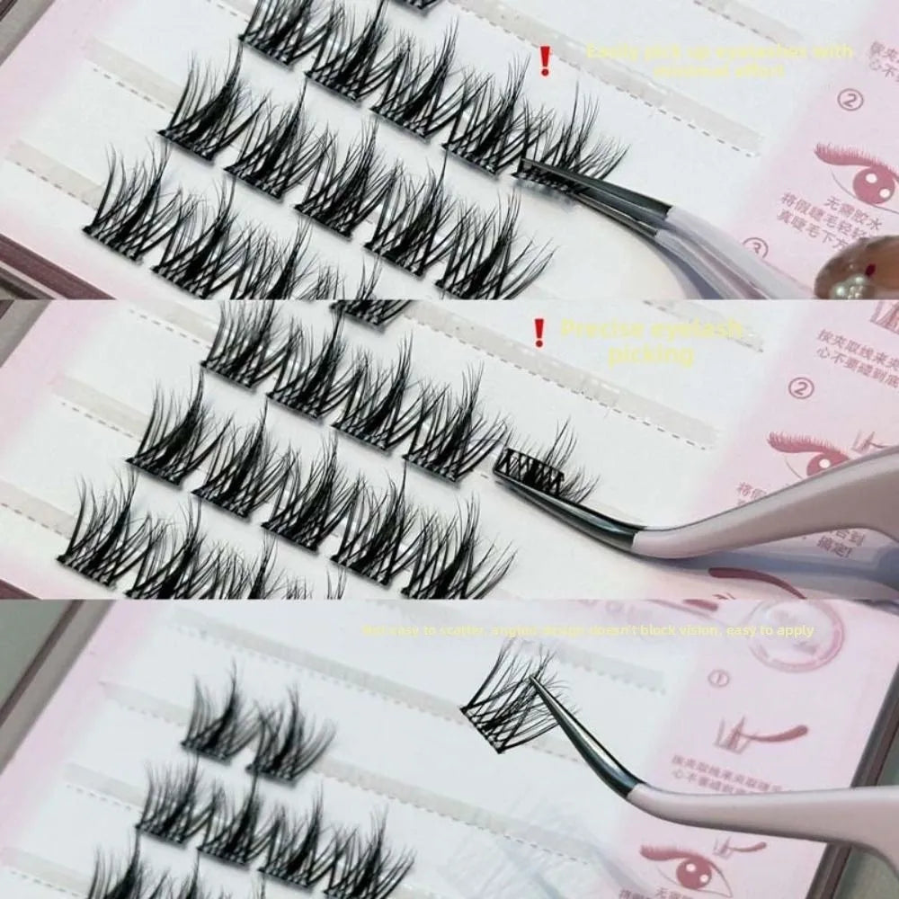 Stainless Steel Eyelash Tweezer | False Lash & Brow Tool Eyelash Tweezer QXL
