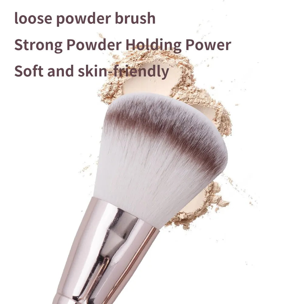 MAANGE 9-Piece Makeup Brush Set | Foundation & Eyeshadow Makeup Brush Set QXL